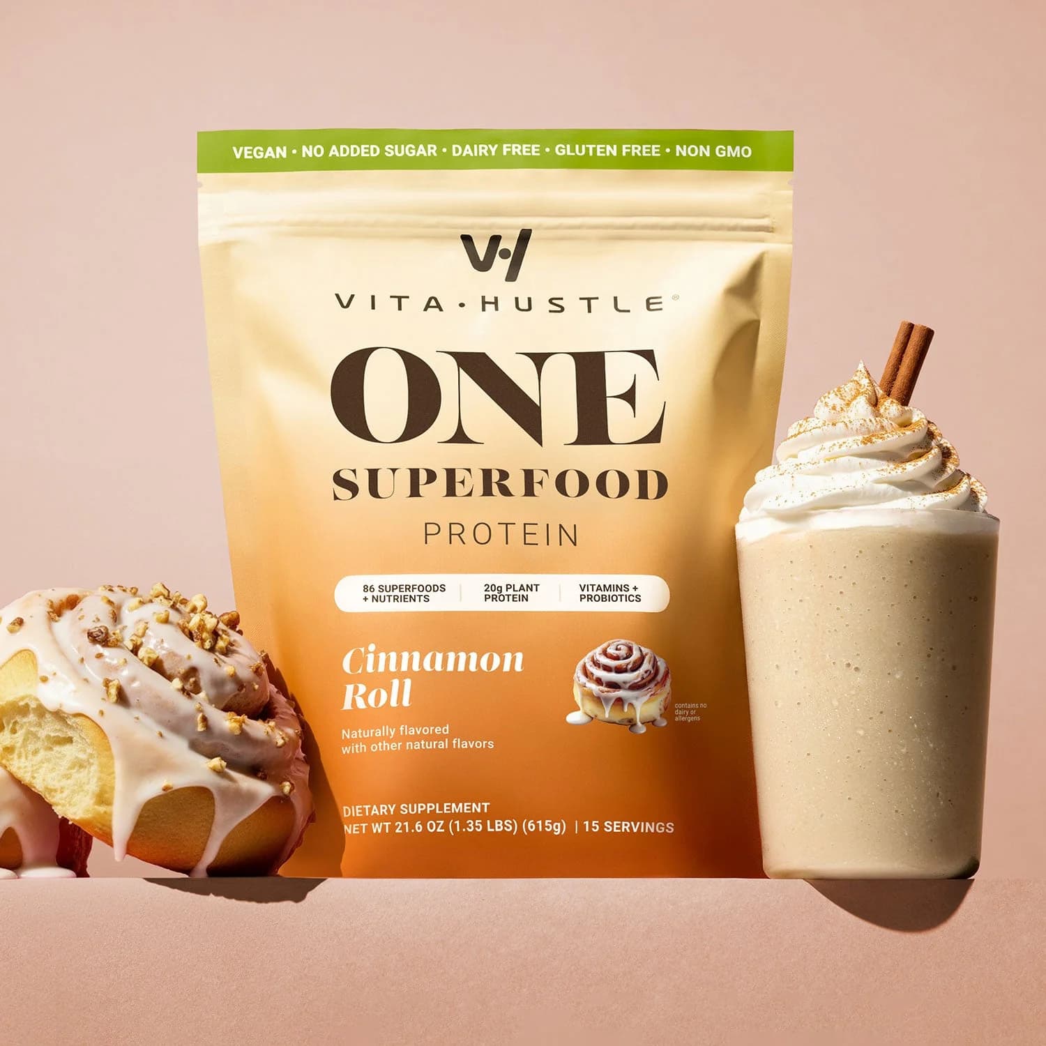 Cinnamon Roll VitaHustle Protein